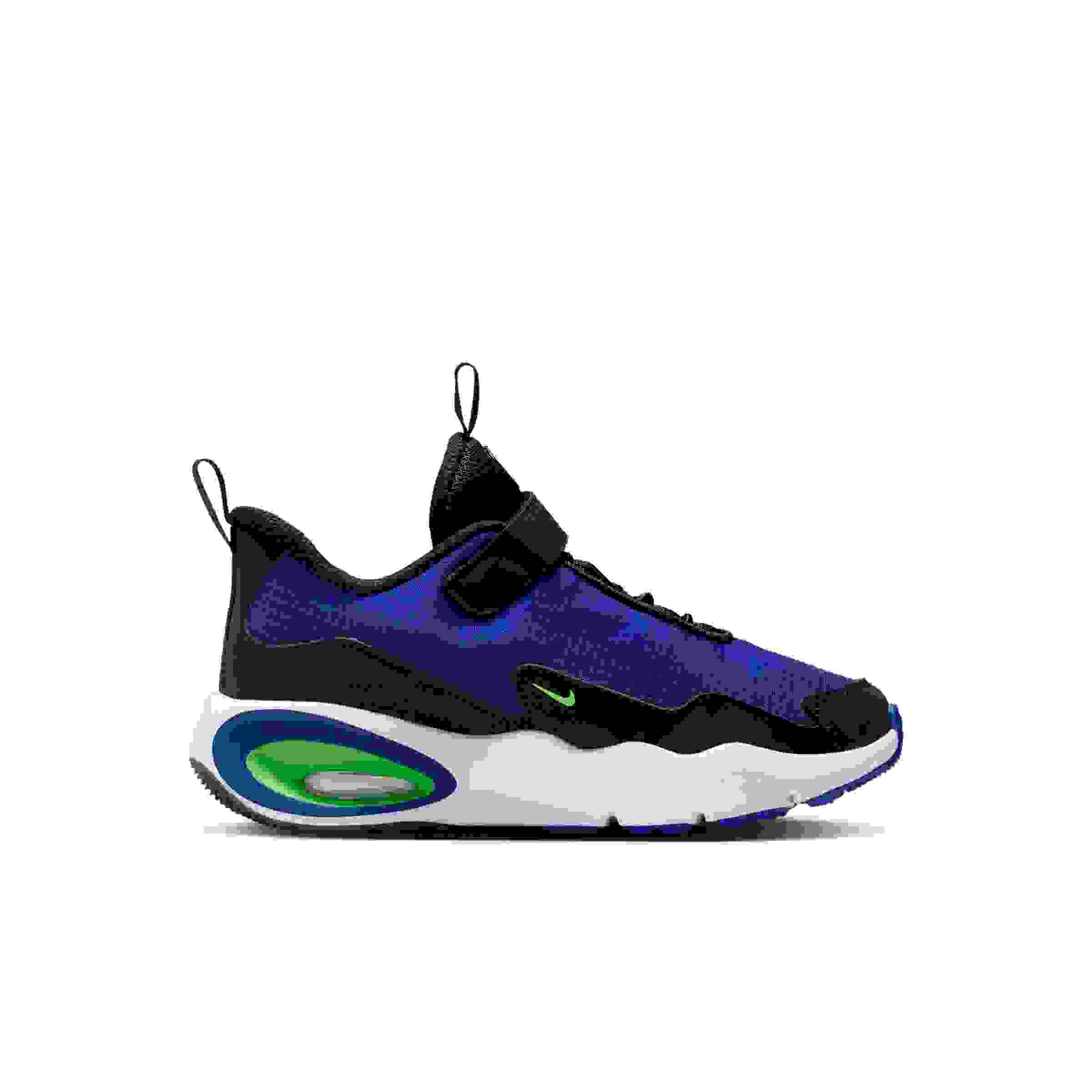 Nike Air Max Nova Preschool Boys' "Racer Blue/Black/White/Green Strike" Shoe